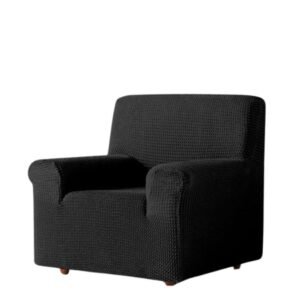 Sofa Cover 1 Seater Armchair Black